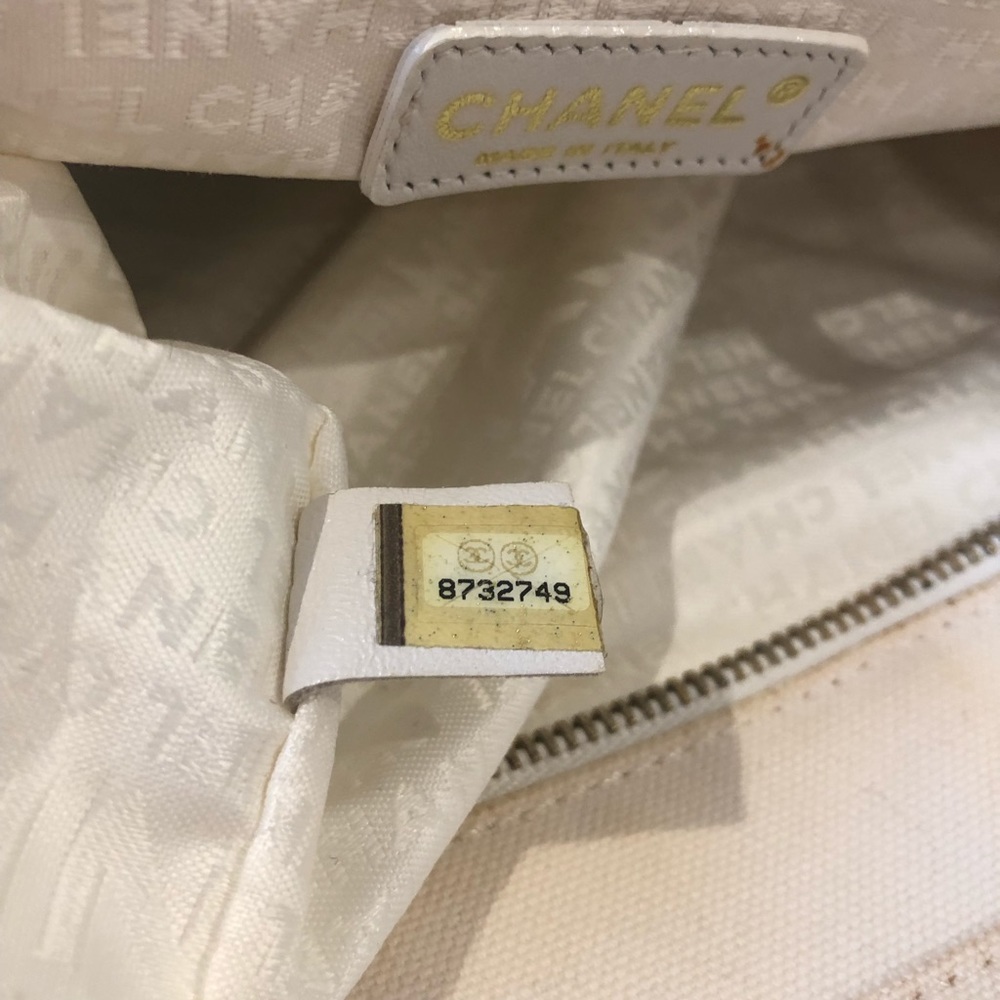 SOLD Chanel Vintage Canvas Bag - Picture 8 of 8